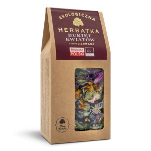 DARY NATURY Liofilizowana herbatka Bukiet kwiatów EKO 15g