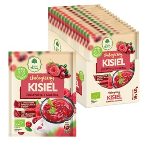 DARY NATURY Kisiel - Żurawina z Maliną EKO 15x30g