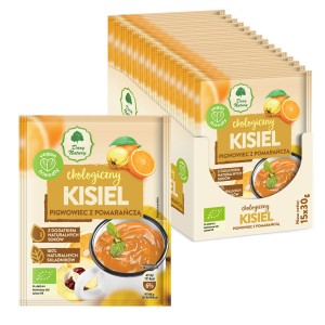 DARY NATURY Kisiel - Pigwowiec z pomarańczą EKO 15x30g