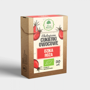 DARY NATURY Cukierki Owocowe Dzika róża Eko 30g