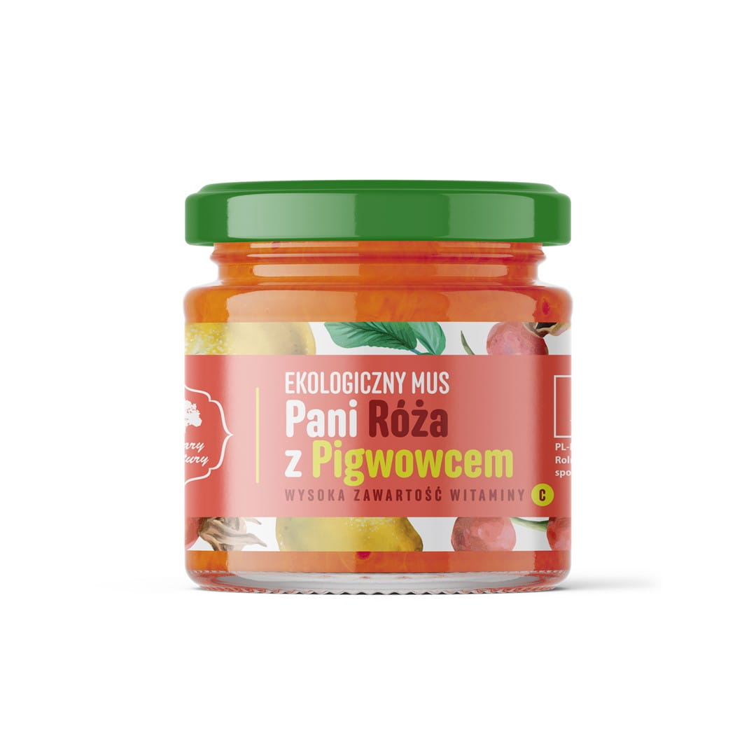 DARY NATURY Ekologiczny mus Pani Róża z Pigwowcem 200g