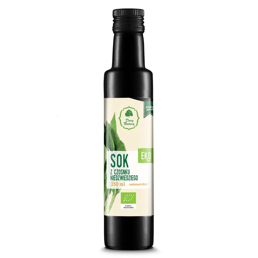 DARY NATURY Sok z czosnku niedźwiedziego EKO 250ml