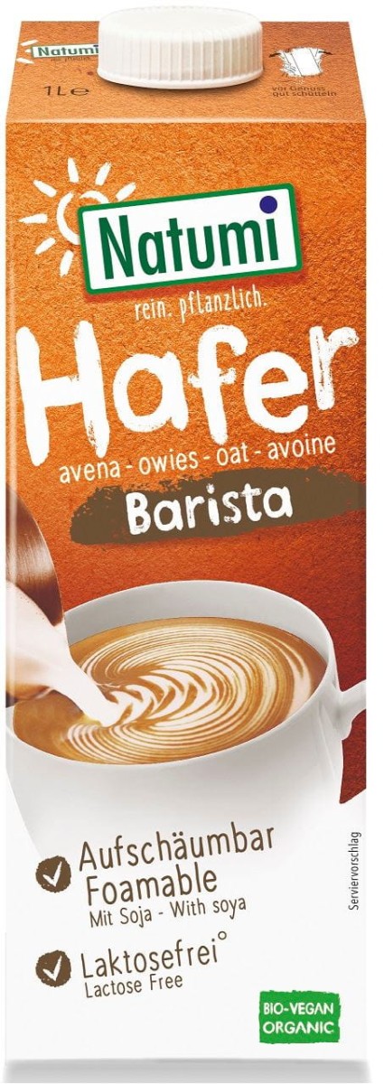 NATUMI Napój owsiano-sojowy Barista Bio 1l