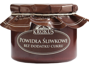 KROKUS Powidła śliwkowe bez dodatku cukru 310g