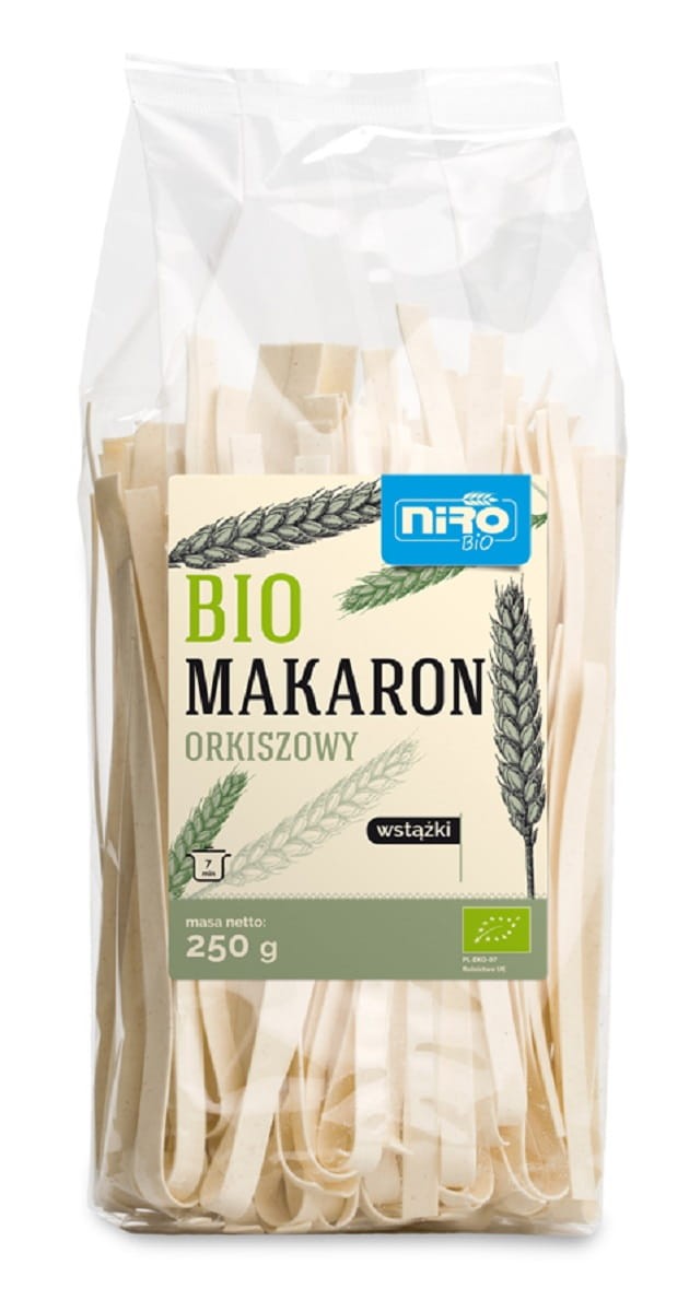 NIRO Makaron (orkiszowy) wstążki Bio 250g