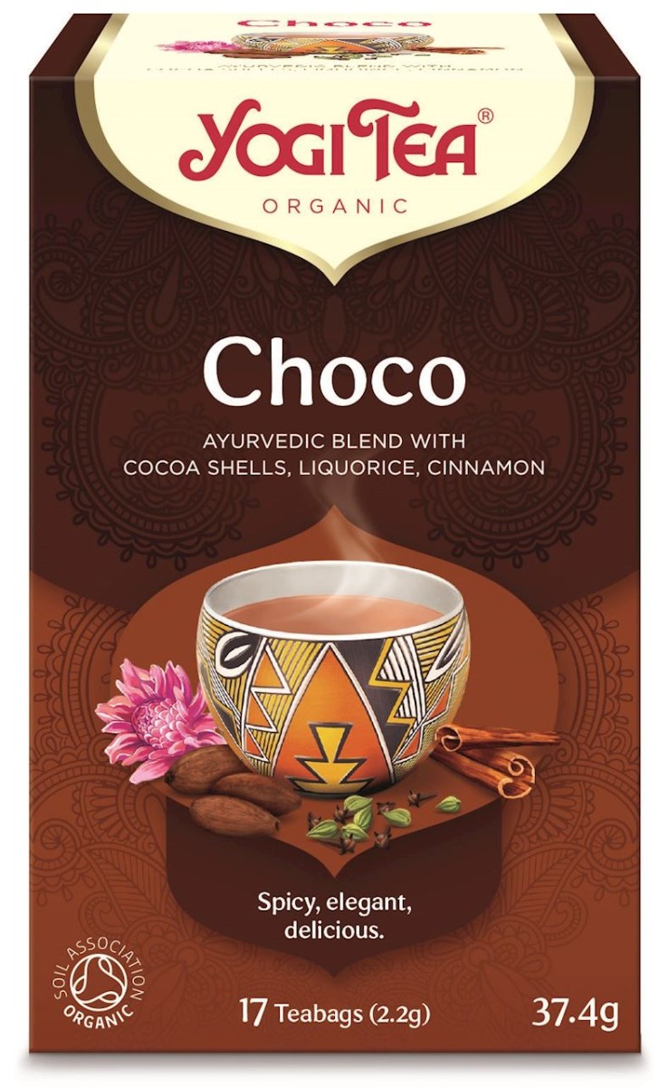 YOGI TEA Herbatka czekoladowa z kakao (Choco) Bio (17x2,2 g)