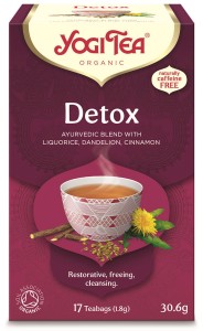 YOGI TEA Herbatka Detox Bio (17x1,8 g)