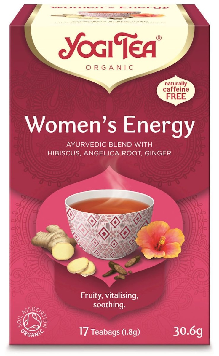 YOGI TEA Herbatka Kobieca energia (Women's energy)  Bio (17x1,8 g)