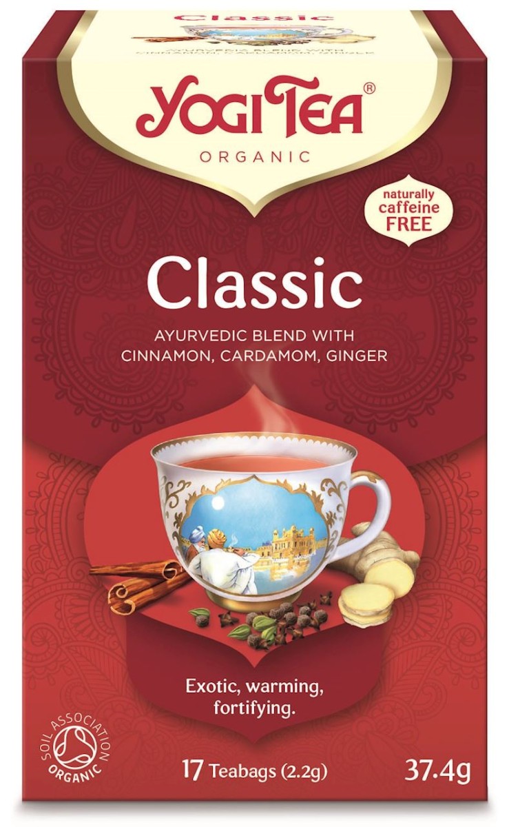 YOGI TEA Herbatka klasyczna (Classic) Bio (17x2,2g)