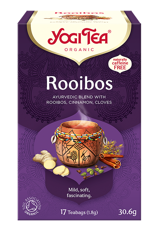 YOGI TEA Herbatka Rooibos z cynamonem i goździkami Bio (17x1,8g)