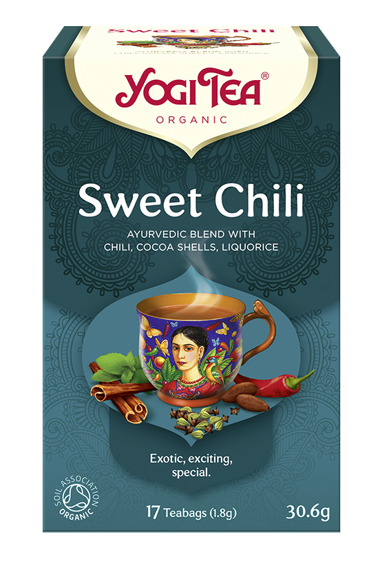 YOGI TEA Herbatka Słodkie Chili (Sweet Chili) bio (17x1,8g)