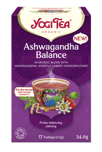 YOGI TEA Herbatka Ajurwedyjska Równowaga z Ashwagandhą (Ashwagandha Balance) Bio (17x2g)