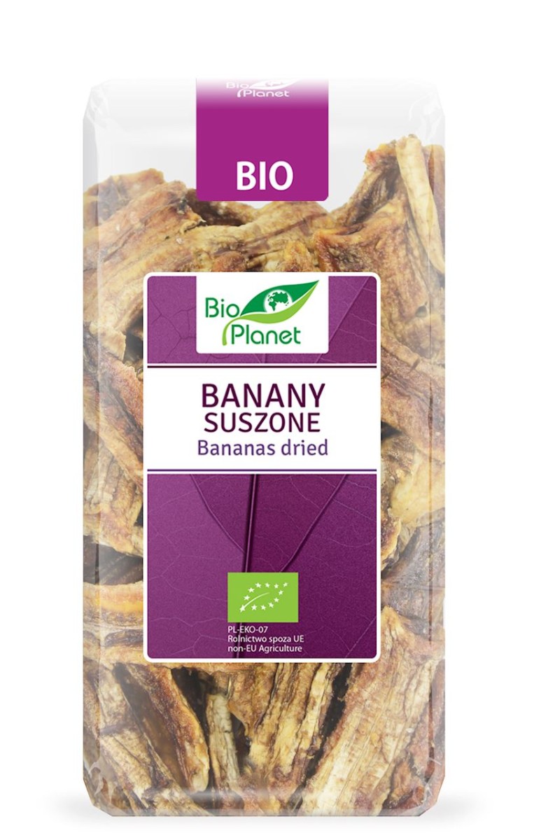 BIO PLANET Banany suszone Bio 150g