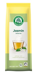 LEBENSBAUM Herbata zielona jaśminowa liściasta Bio 75g