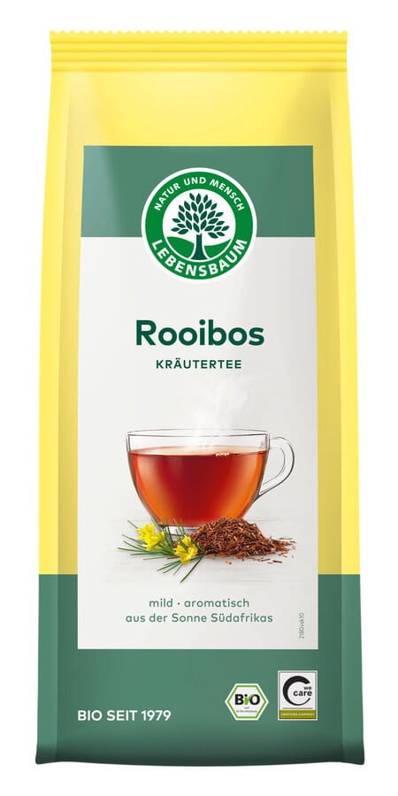 LEBENSBAUM Herbatka Rooibos liściasta Bio 100g