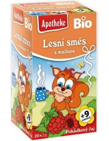 APOTHEKE Herbatka dla dzieci Owoce leśne z malin po 9 miesiącu Bio 20 saszetek