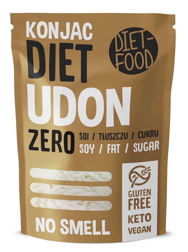 DIET-FOOD Makaron (konjac) Udon bezglutenowy 270g (200g)