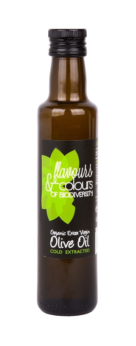 FLAVOURS & COLOURS Oliwa z oliwek extra virgin Bio 250ml