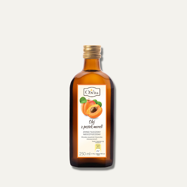 OLVITA Olej morela zimnotłoczony 250ml