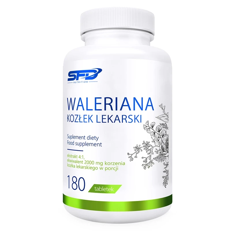 SFD Waleriana Kozłek lekarski 180 tabletek