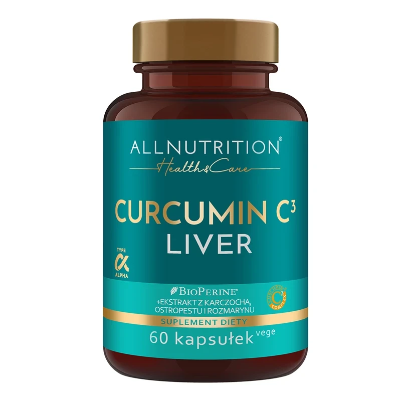 Allnutrition Health & Care Curcumin C3 Liver 60 kapsułek