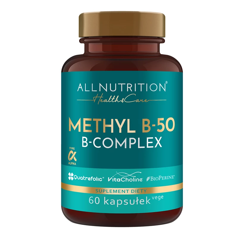 Allnutrition Health&Care Methyl B-50 B-Complex 60 kapsułek