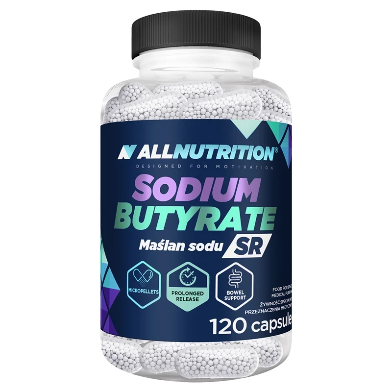 Allnutrition Sodium Butyrate Maślan sodu SR 120 kapsułek