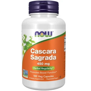 NOW FOOD Cascara Sagrada 450mg 100 kapsułek