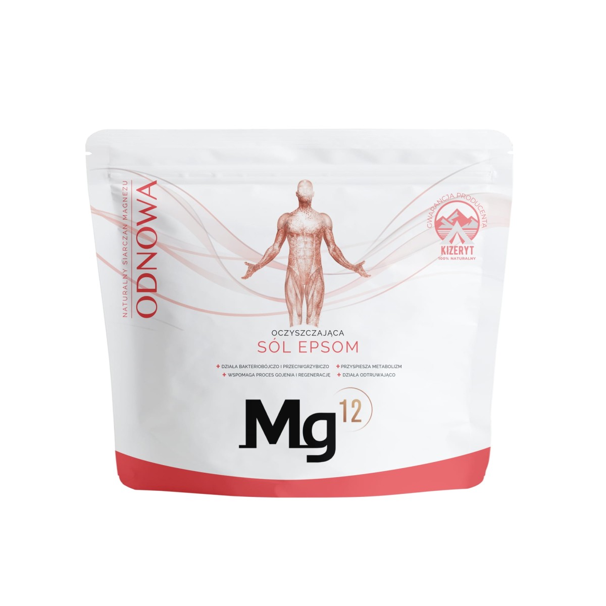 ODNOWA MG12 Sól Epsom płatki 1kg