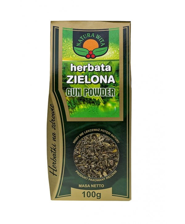 NATURA WITA Herbata zielona Gun Powder 100g
