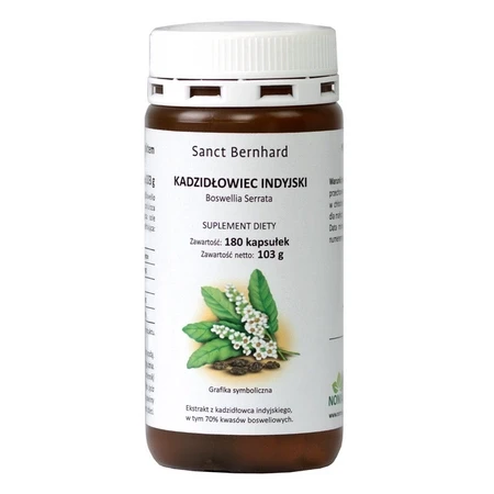 NOMAK Kadzidłowiec indyjski 180 tabletek