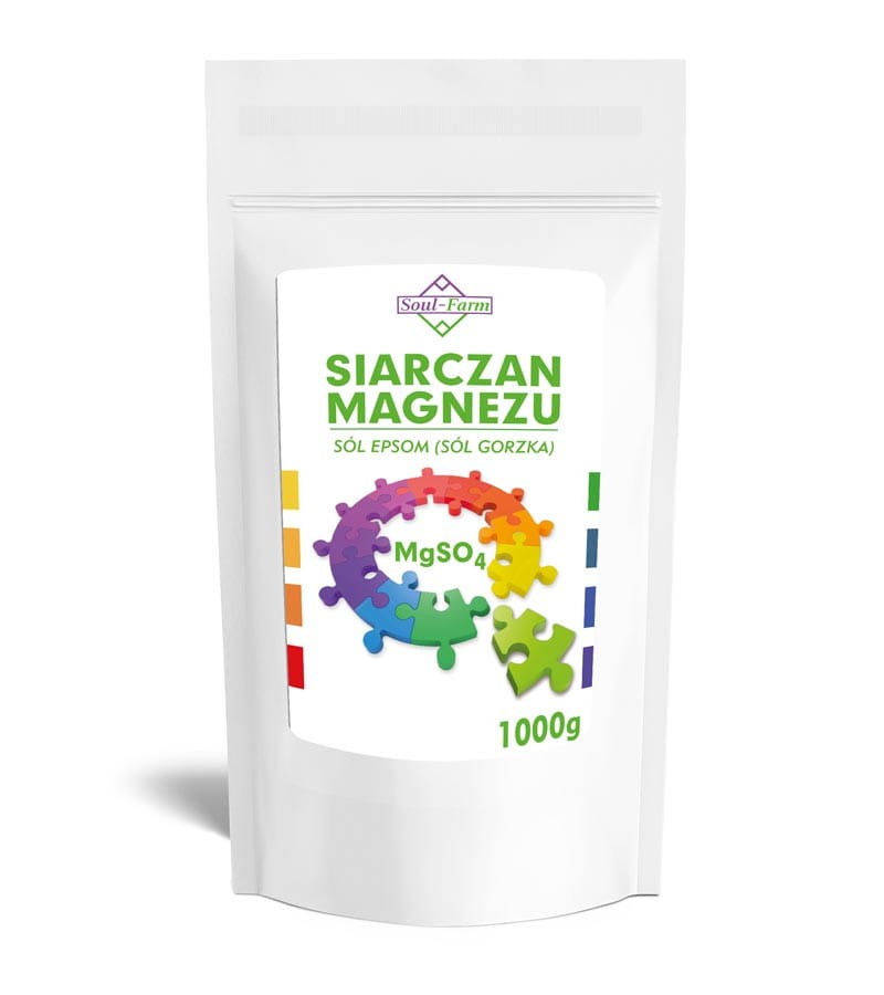 SOUL FARM Siarczan magnezu do kąpieli 1kg