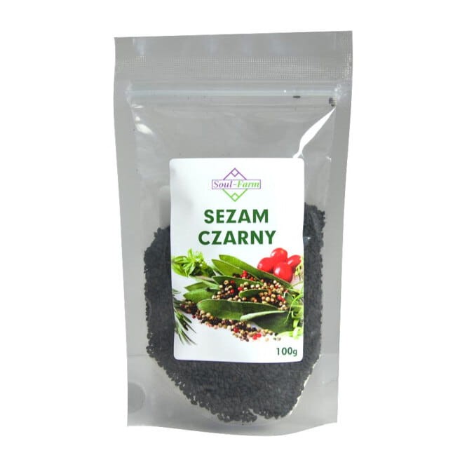SOUL FARM Sezam czarny 100g