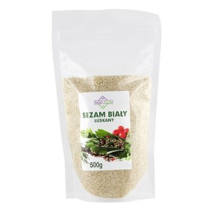 SOUL FARM Sezam biały łuskany 500g