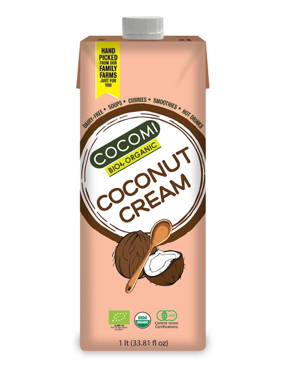 COCOMI Krem kokosowy bez dodatku cukru Bio 1l