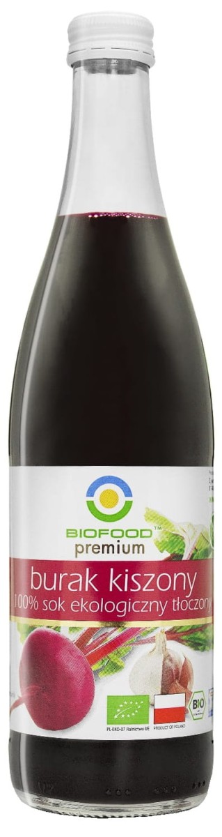 BIO FOOD Sok z buraka kiszonego NFC bezglutenowy Bio 500ml