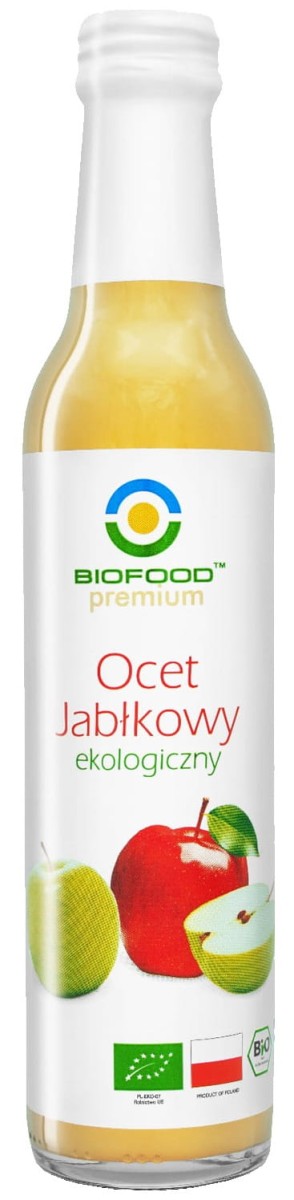 BIO FOOD Ocet jabłkowy 5 % niefiltrowany bio 250ml