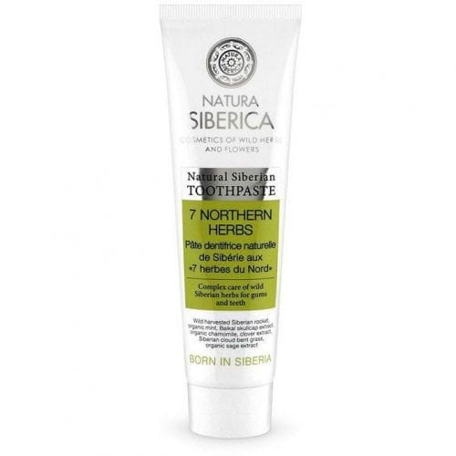 NATURA SIBERICA Pasta do zębów siedem ziół bez fluoru Eco 100g