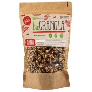 PAPAGRIN Granola z goji bez cukru bezglutenowa Bio 320g