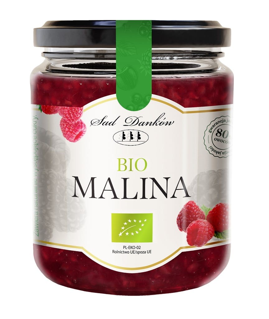 SAD DANKÓW Malina 80% Bio 260g