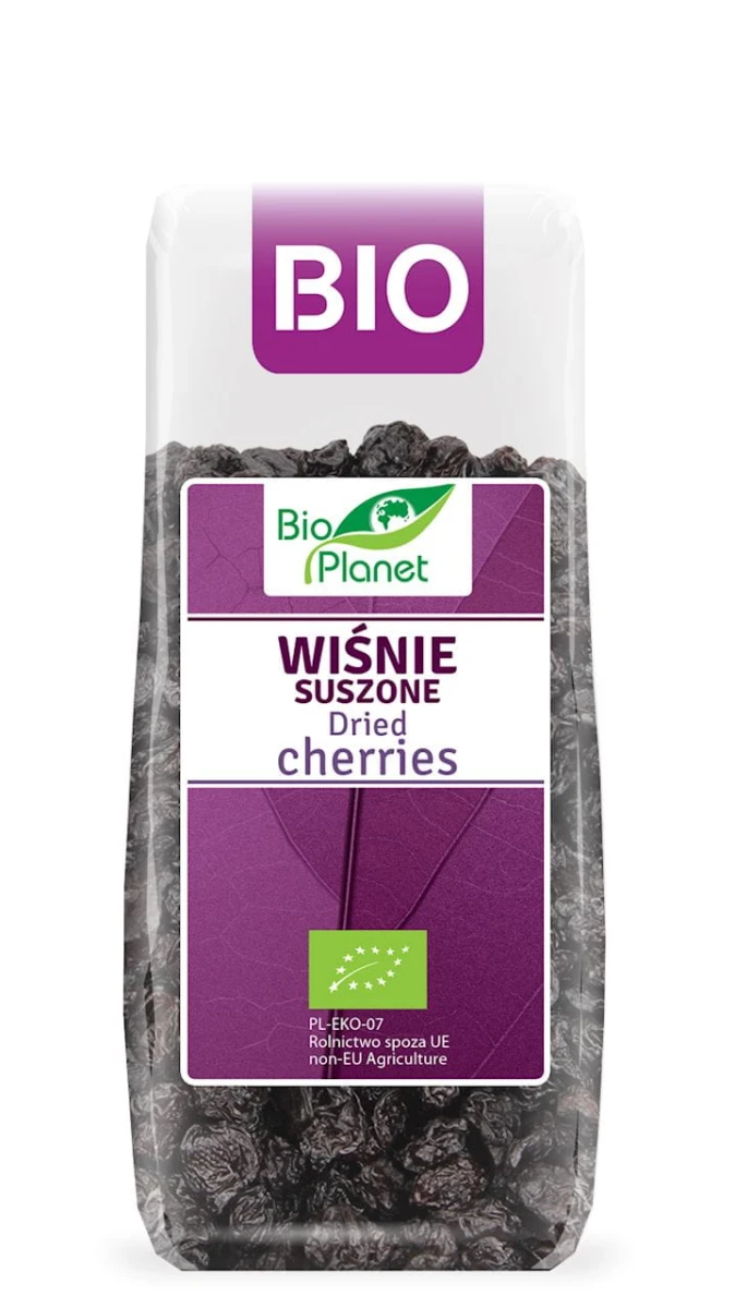 BIO PLANET Wiśnie suszone Bio 100g