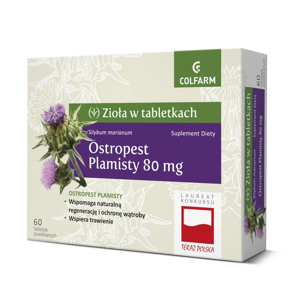 Colfarm Ostropest Plamisty 60 tabletek