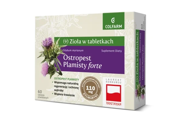 Colfarm Ostropest Plamisty forte 60 tabletek