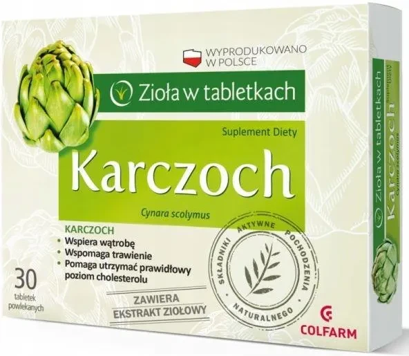 Colfarm Karczoch 30 tabletek
