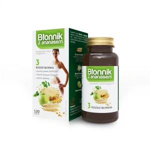 Colfarm Błonnik z ananasem 120 tabletek