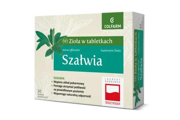 Colfarm Szałwia 30 tabletek