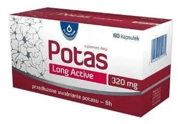 Oleofarm Potas Long Active 60 kapsułek