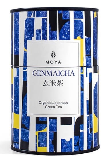 MOYA MATCHA Herbata zielona Genmaicha japońska z prażonym ryżem Bio 60g