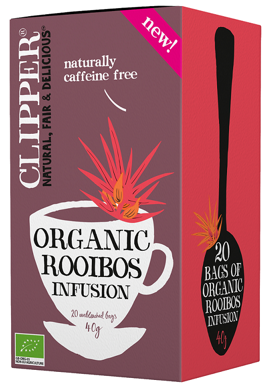 CLIPPER Herbatka rooibos BIO (20x2g)