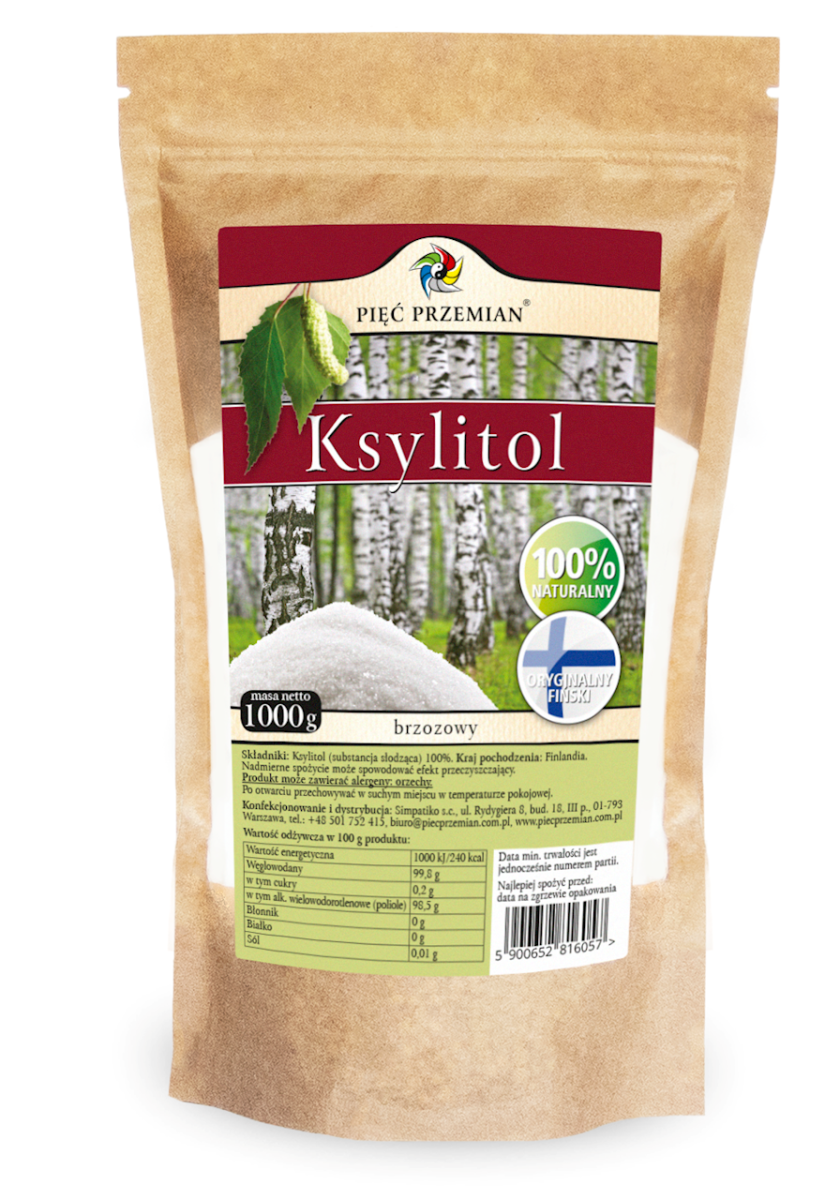 PIĘĆ PRZEMIAN Ksylitol fiński 1kg